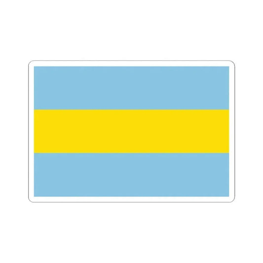 Flag of Costa Rica 1821-1823 (Costa Rica) STICKER Vinyl Kiss-Cut Decal 2 Inch White - The Sticker Space