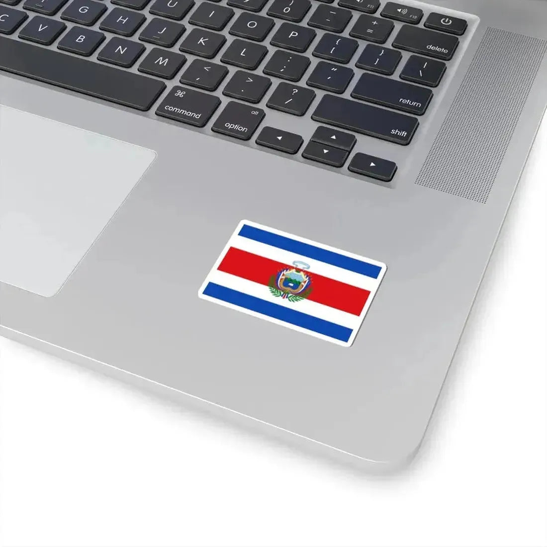 Flag of Costa Rica 1848-1906 (Costa Rica) STICKER Vinyl Kiss-Cut Decal - The Sticker Space