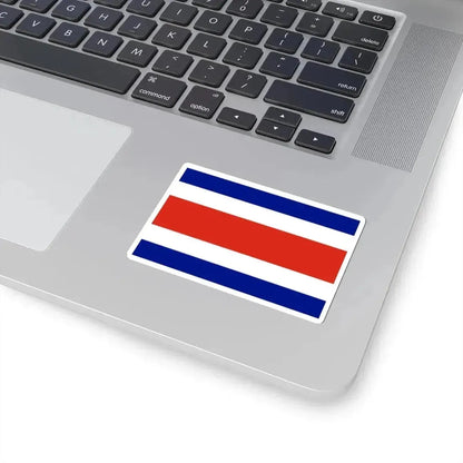 Flag of Costa Rica 3-2 (Costa Rica) STICKER Vinyl Kiss-Cut Decal - The Sticker Space