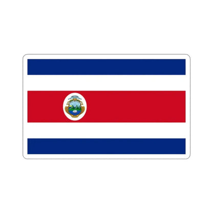 Flag of Costa Rica STICKER Vinyl Die-Cut Decal - The Sticker Space