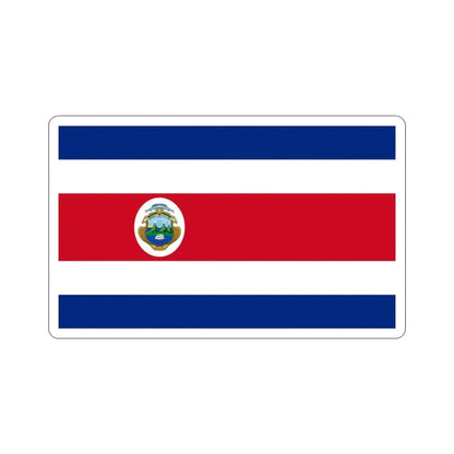 Flag of Costa Rica STICKER Vinyl Die-Cut Decal - The Sticker Space