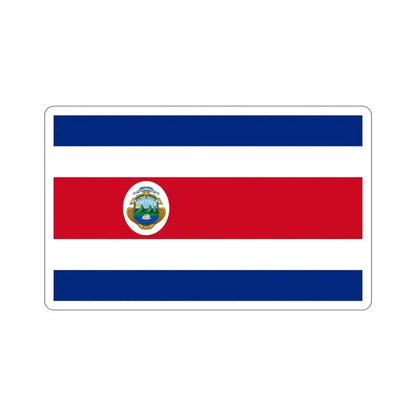 Flag of Costa Rica STICKER Vinyl Die-Cut Decal - The Sticker Space