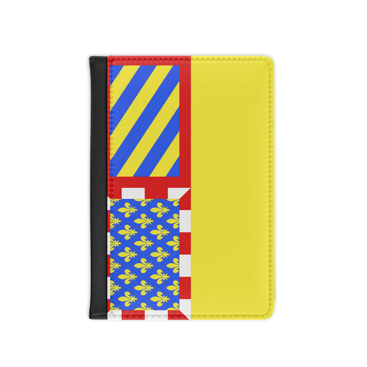 Flag of Côte d'Or France 2 - Passport Holder-3.9" x 5.8"-The Sticker Space