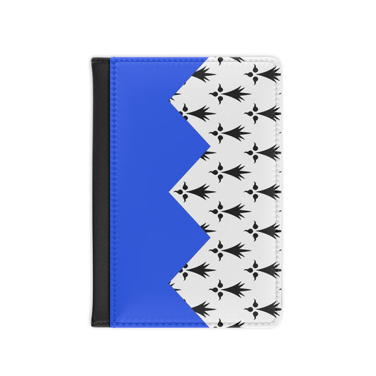 Flag of Côtes d'Armor France 2 - Passport Holder-3.9" x 5.8"-The Sticker Space