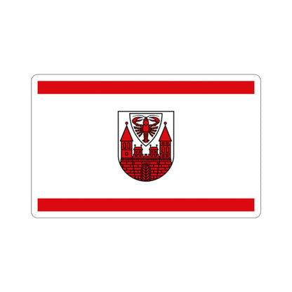 Flag of Cottbus Germany STICKER Vinyl Die-Cut Decal-2 Inch-The Sticker Space