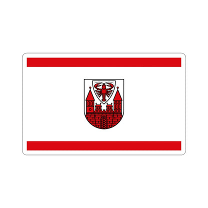 Flag of Cottbus Germany STICKER Vinyl Die-Cut Decal-5 Inch-The Sticker Space