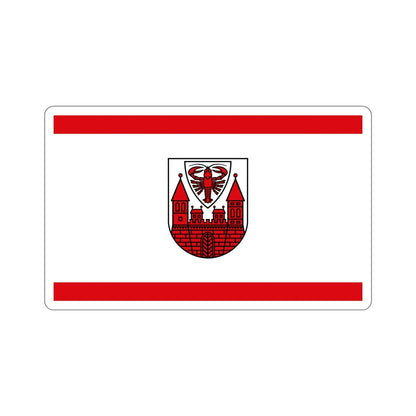 Flag of Cottbus Germany STICKER Vinyl Die-Cut Decal-6 Inch-The Sticker Space