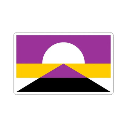 Flag of Countryside Kansas textless (United States) STICKER Vinyl Kiss-Cut Decal 2 Inch White - The Sticker Space