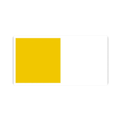 Flag of county Antrim (Ireland) STICKER Vinyl Kiss-Cut Decal 2 Inch White - The Sticker Space