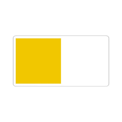 Flag of county Antrim (Ireland) STICKER Vinyl Kiss-Cut Decal 6 Inch White - The Sticker Space