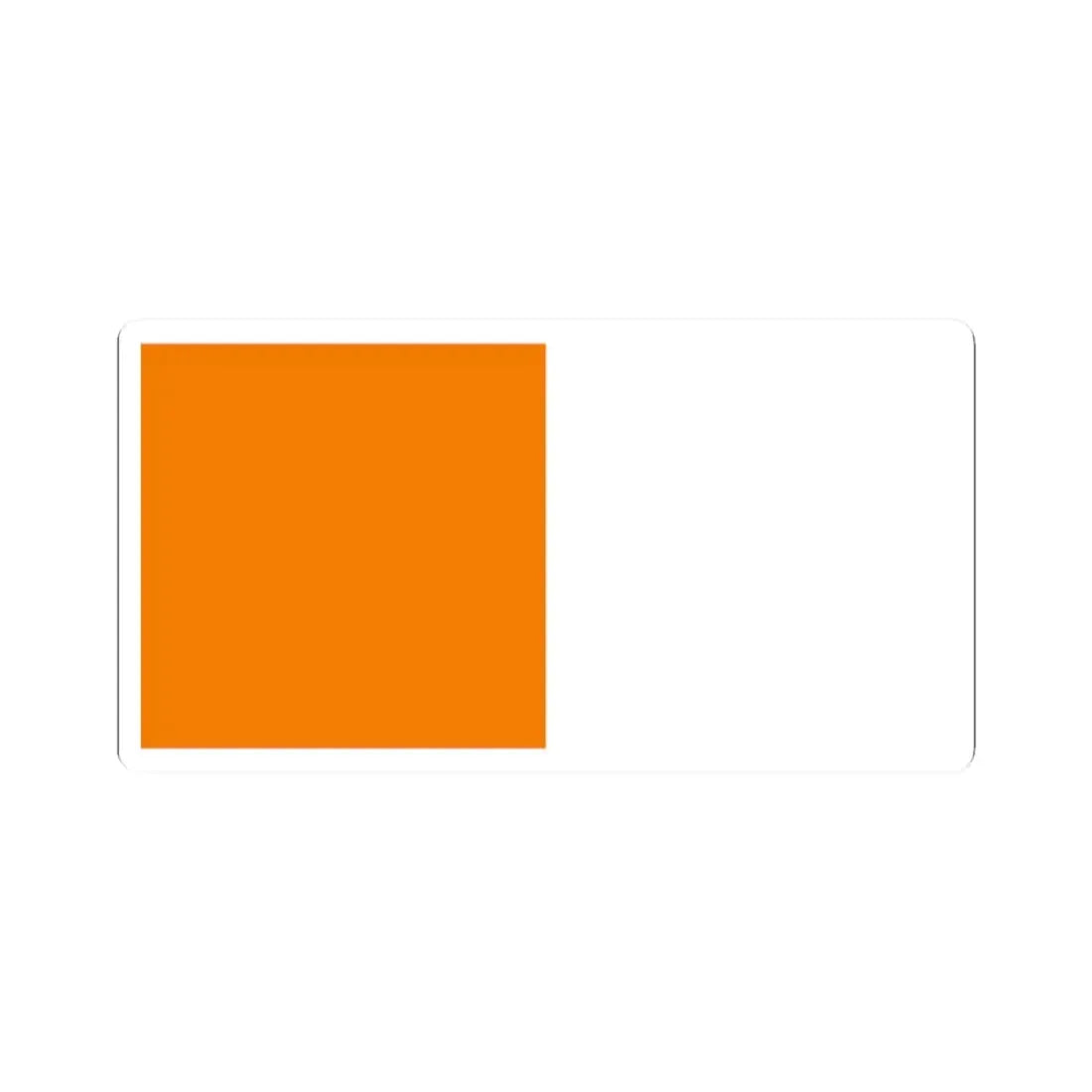 Flag of county Armagh (Ireland) STICKER Vinyl Kiss-Cut Decal 2 Inch White - The Sticker Space