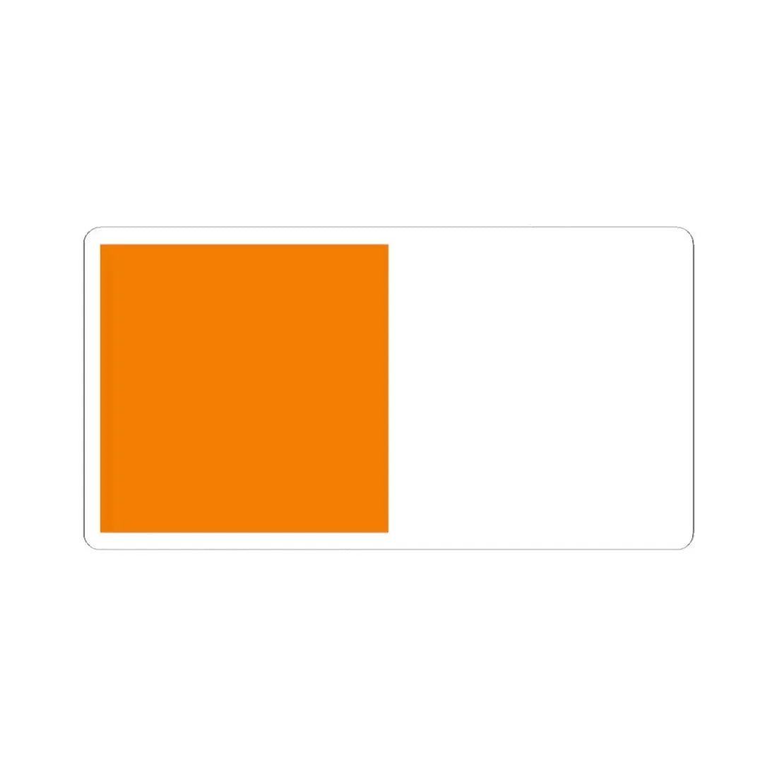 Flag of county Armagh (Ireland) STICKER Vinyl Kiss-Cut Decal 4 Inch White - The Sticker Space