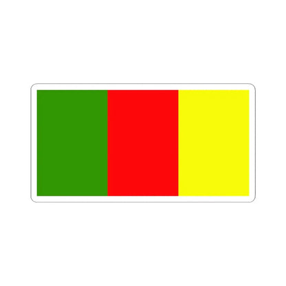 Flag of county Carlow (Ireland) STICKER Vinyl Kiss-Cut Decal 6 Inch White - The Sticker Space
