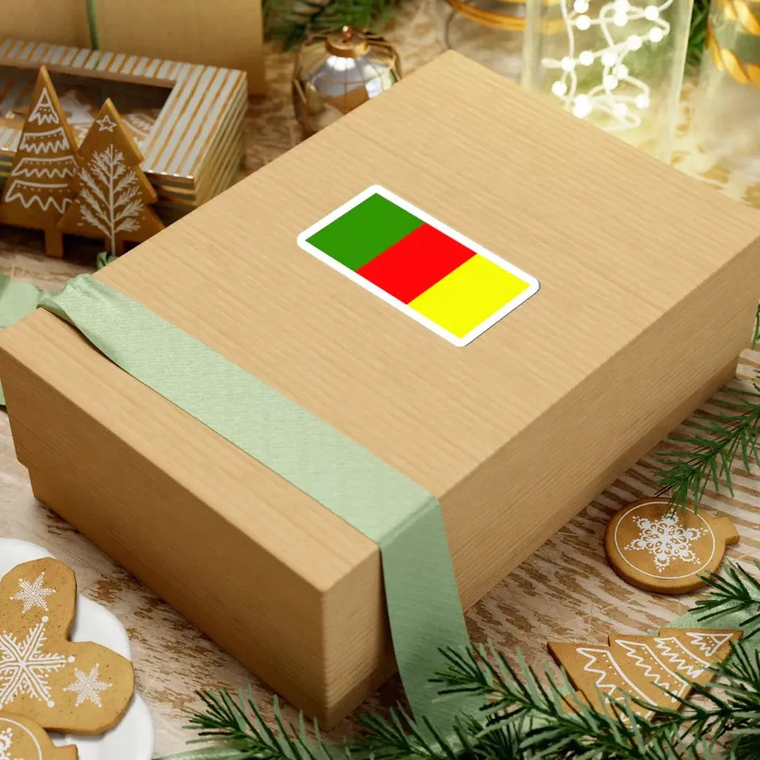 Flag of county Carlow (Ireland) STICKER Vinyl Kiss-Cut Decal - The Sticker Space