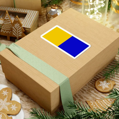 Flag of county Clare (Ireland) STICKER Vinyl Kiss-Cut Decal - The Sticker Space