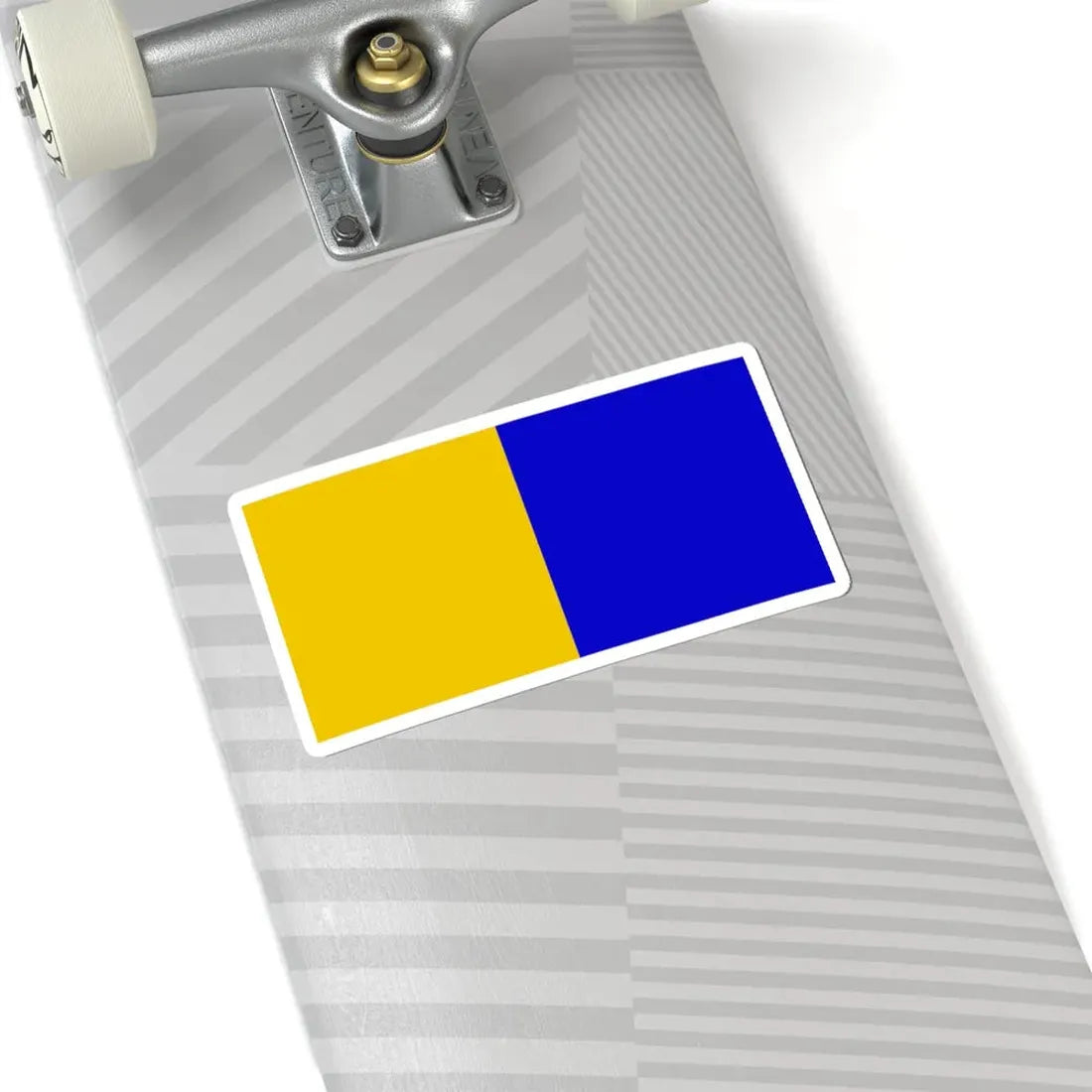 Flag of county Clare (Ireland) STICKER Vinyl Kiss-Cut Decal - The Sticker Space