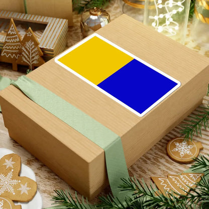 Flag of county Clare (Ireland) STICKER Vinyl Kiss-Cut Decal - The Sticker Space