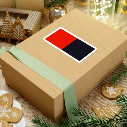 Flag of county Down (Ireland) STICKER Vinyl Kiss-Cut Decal - The Sticker Space