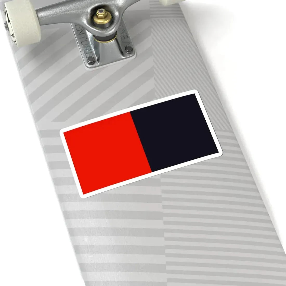 Flag of county Down (Ireland) STICKER Vinyl Kiss-Cut Decal - The Sticker Space