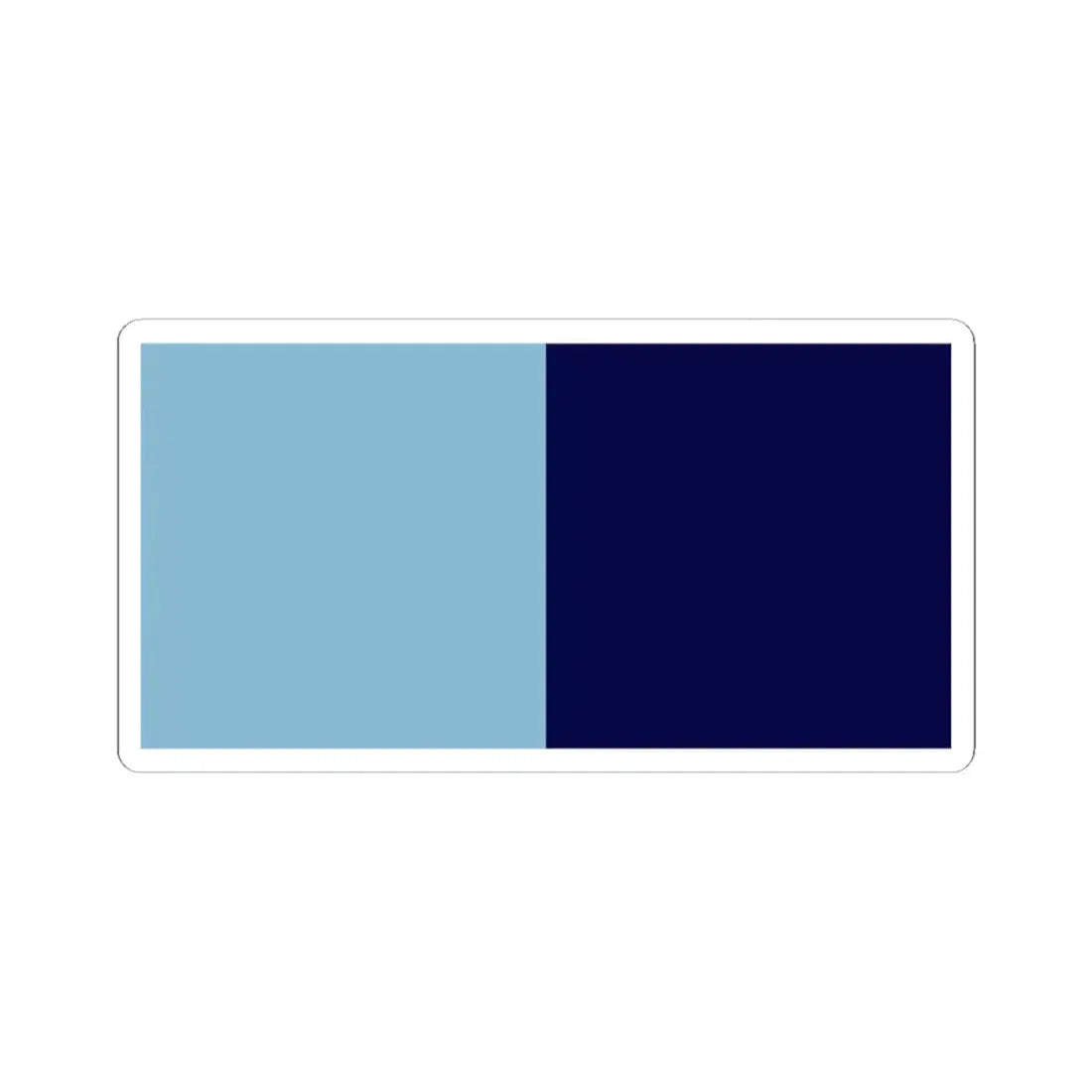 Flag of county Dublin (Ireland) STICKER Vinyl Kiss-Cut Decal 4 Inch White - The Sticker Space