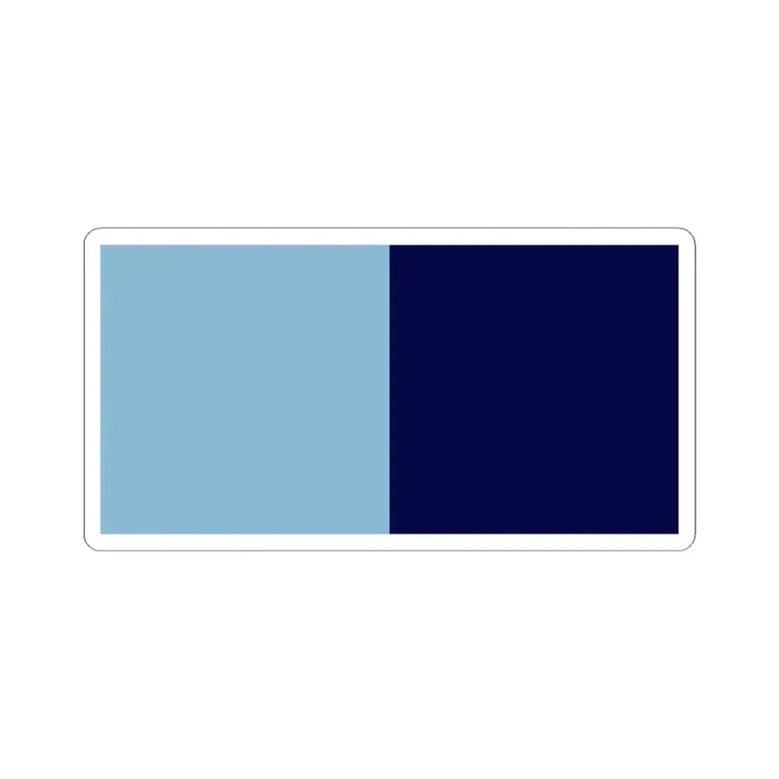 Flag of county Dublin (Ireland) STICKER Vinyl Kiss-Cut Decal 6 Inch White - The Sticker Space