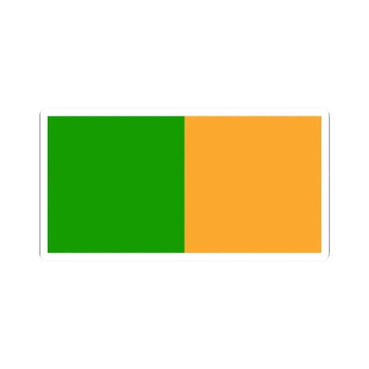 Flag of county Kerry (Ireland) STICKER Vinyl Kiss-Cut Decal 2 Inch White - The Sticker Space