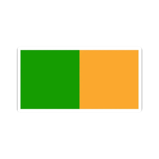 Flag of county Kerry (Ireland) STICKER Vinyl Kiss-Cut Decal 2 Inch White - The Sticker Space