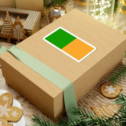 Flag of county Kerry (Ireland) STICKER Vinyl Kiss-Cut Decal - The Sticker Space