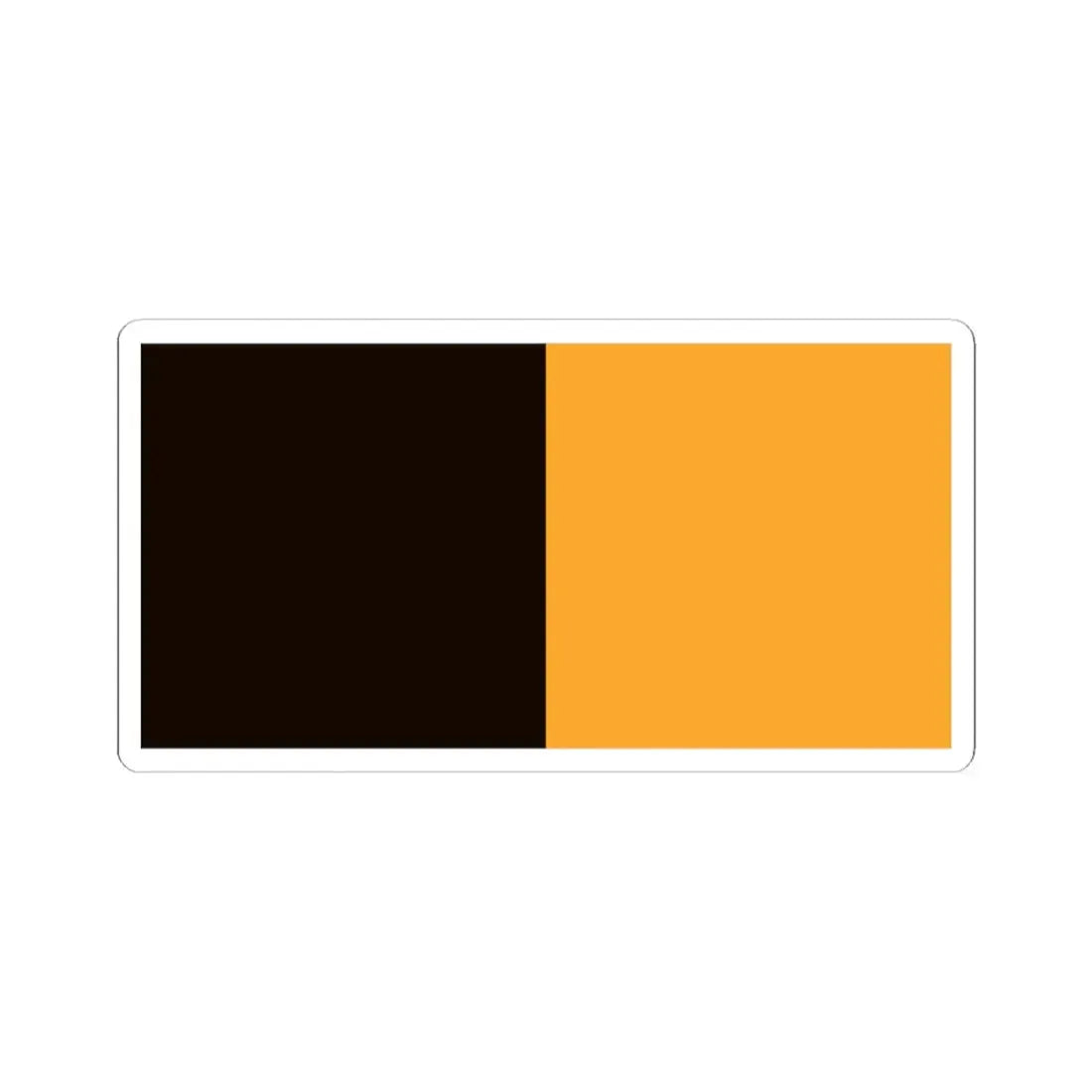 Flag of county Kilkenny (Ireland) STICKER Vinyl Kiss-Cut Decal 3 Inch White - The Sticker Space