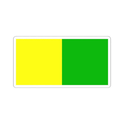 Flag of county Leitrim (Ireland) STICKER Vinyl Kiss-Cut Decal 6 Inch White - The Sticker Space