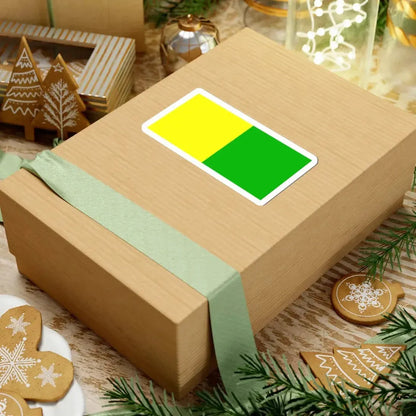 Flag of county Leitrim (Ireland) STICKER Vinyl Kiss-Cut Decal - The Sticker Space