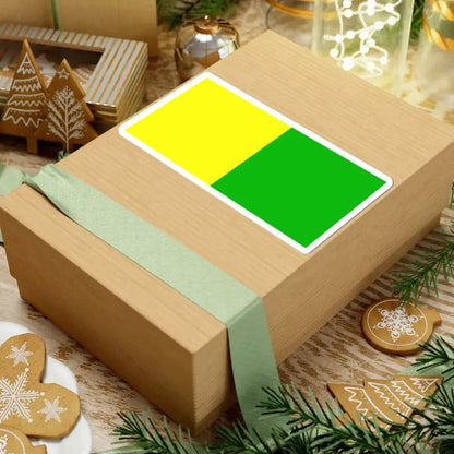 Flag of county Leitrim (Ireland) STICKER Vinyl Kiss-Cut Decal - The Sticker Space