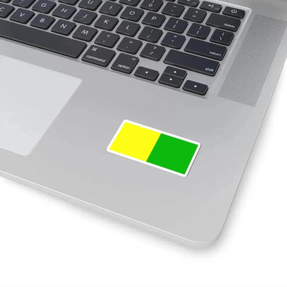 Flag of county Leitrim (Ireland) STICKER Vinyl Kiss-Cut Decal - The Sticker Space