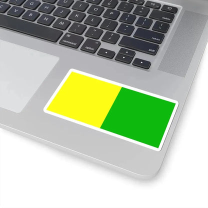 Flag of county Leitrim (Ireland) STICKER Vinyl Kiss-Cut Decal - The Sticker Space