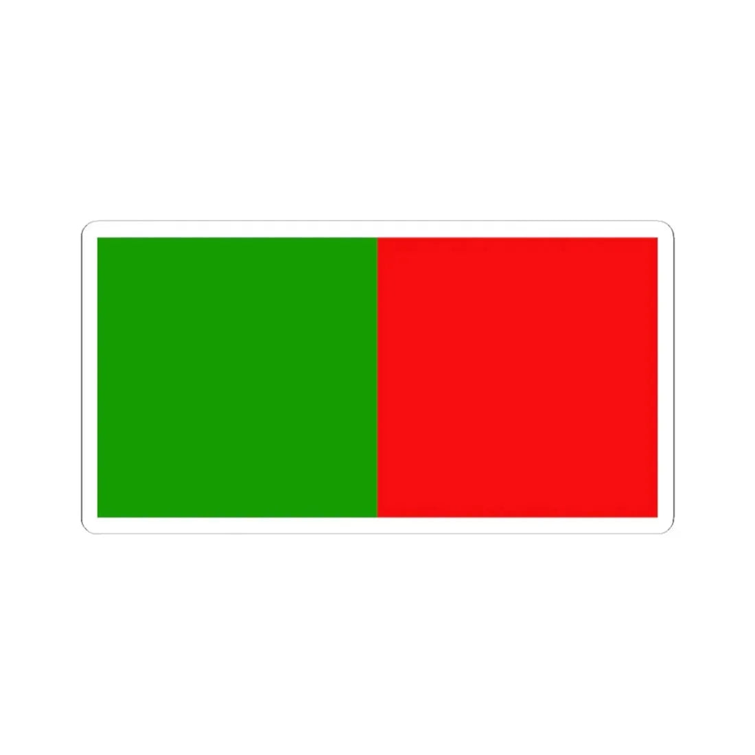 Flag of county Mayo (Ireland) STICKER Vinyl Kiss-Cut Decal 3 Inch White - The Sticker Space