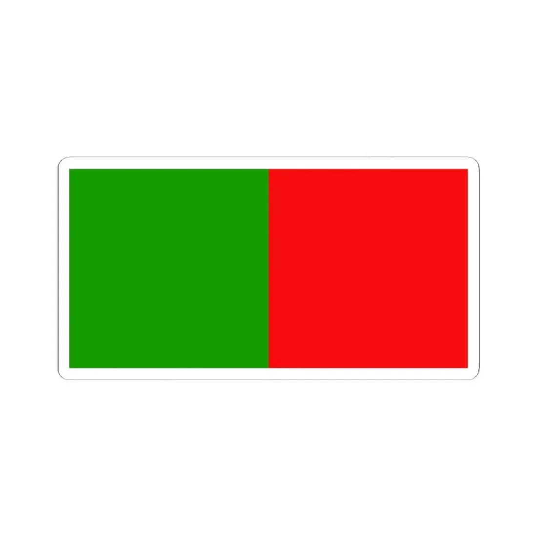 Flag of county Mayo (Ireland) STICKER Vinyl Kiss-Cut Decal 4 Inch White - The Sticker Space