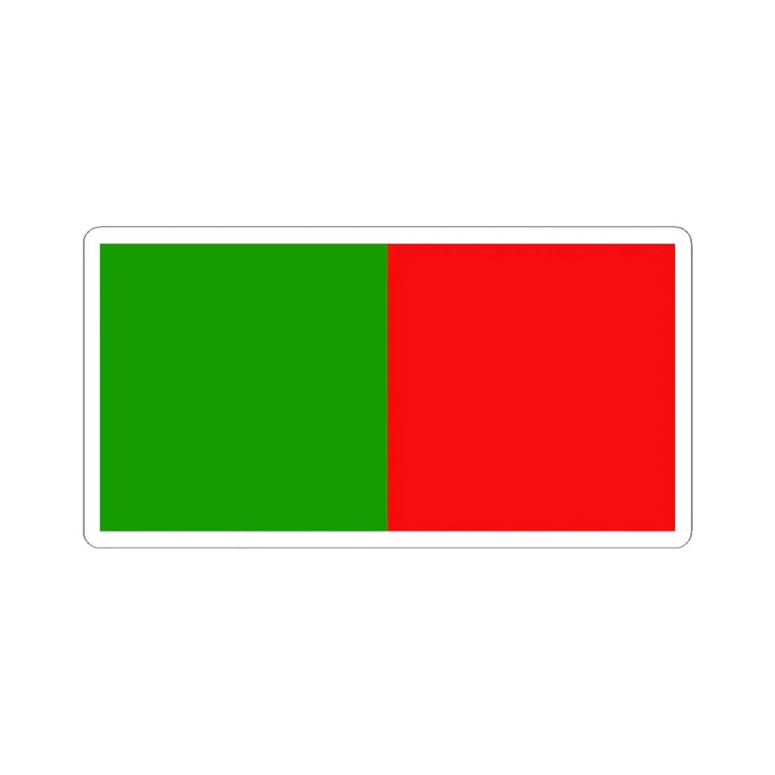 Flag of county Mayo (Ireland) STICKER Vinyl Kiss-Cut Decal 6 Inch White - The Sticker Space