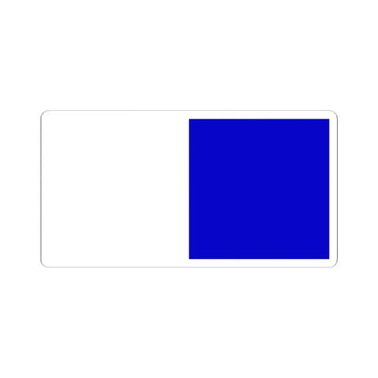 Flag of county Monaghan (Ireland) STICKER Vinyl Kiss-Cut Decal 4 Inch White - The Sticker Space