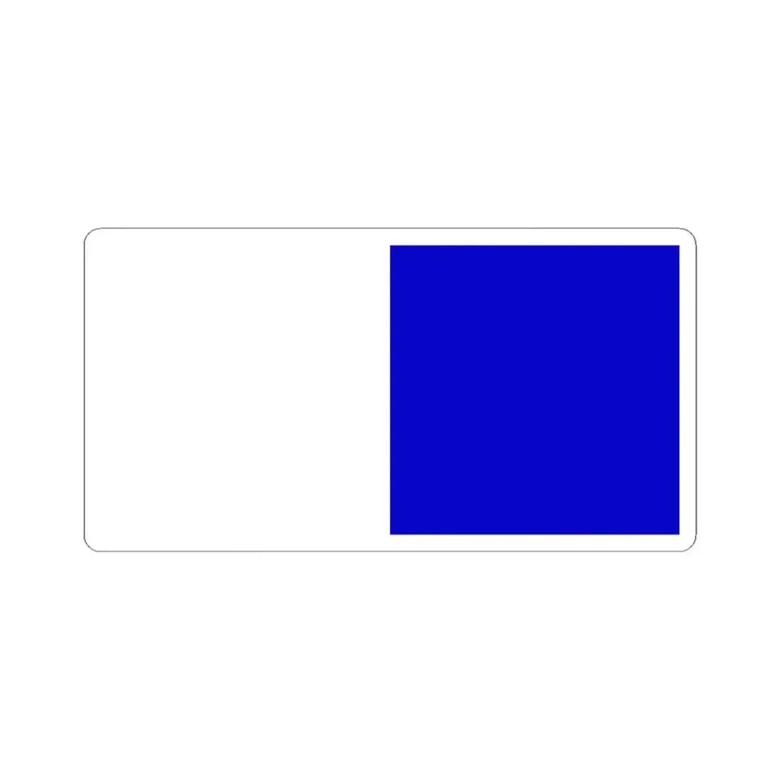 Flag of county Monaghan (Ireland) STICKER Vinyl Kiss-Cut Decal 6 Inch White - The Sticker Space