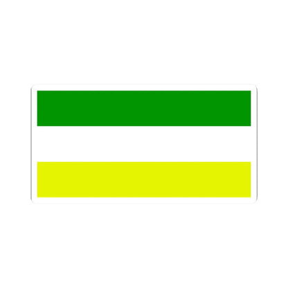 Flag of county Offaly - alternative (Ireland) STICKER Vinyl Kiss-Cut Decal 2 Inch White - The Sticker Space