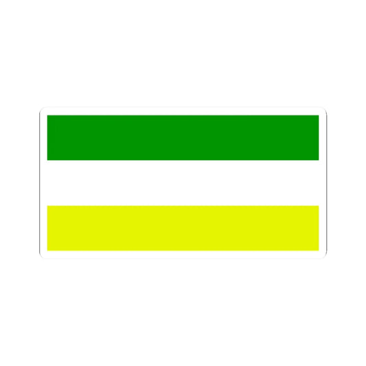 Flag of county Offaly - alternative (Ireland) STICKER Vinyl Kiss-Cut Decal 2 Inch White - The Sticker Space