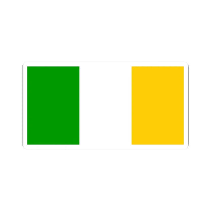 Flag of county Offaly (Ireland) STICKER Vinyl Kiss-Cut Decal 2 Inch White - The Sticker Space