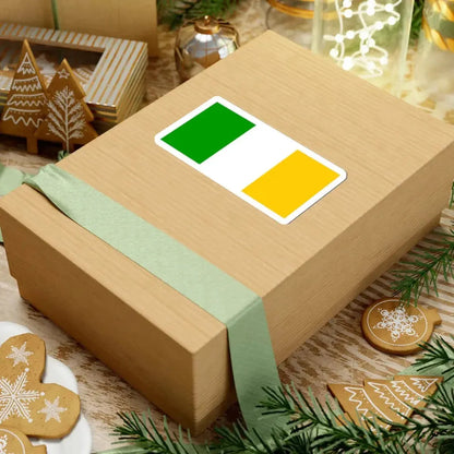 Flag of county Offaly (Ireland) STICKER Vinyl Kiss-Cut Decal - The Sticker Space