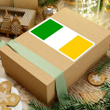 Flag of county Offaly (Ireland) STICKER Vinyl Kiss-Cut Decal - The Sticker Space