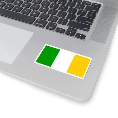Flag of county Offaly (Ireland) STICKER Vinyl Kiss-Cut Decal - The Sticker Space