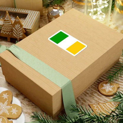 Flag of county Offaly (Ireland) STICKER Vinyl Kiss-Cut Decal - The Sticker Space