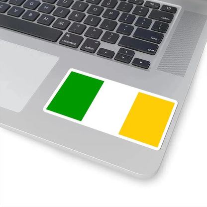 Flag of county Offaly (Ireland) STICKER Vinyl Kiss-Cut Decal - The Sticker Space