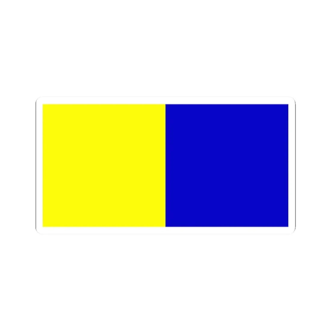 Flag of county Roscommon (Ireland) STICKER Vinyl Kiss-Cut Decal 2 Inch White - The Sticker Space