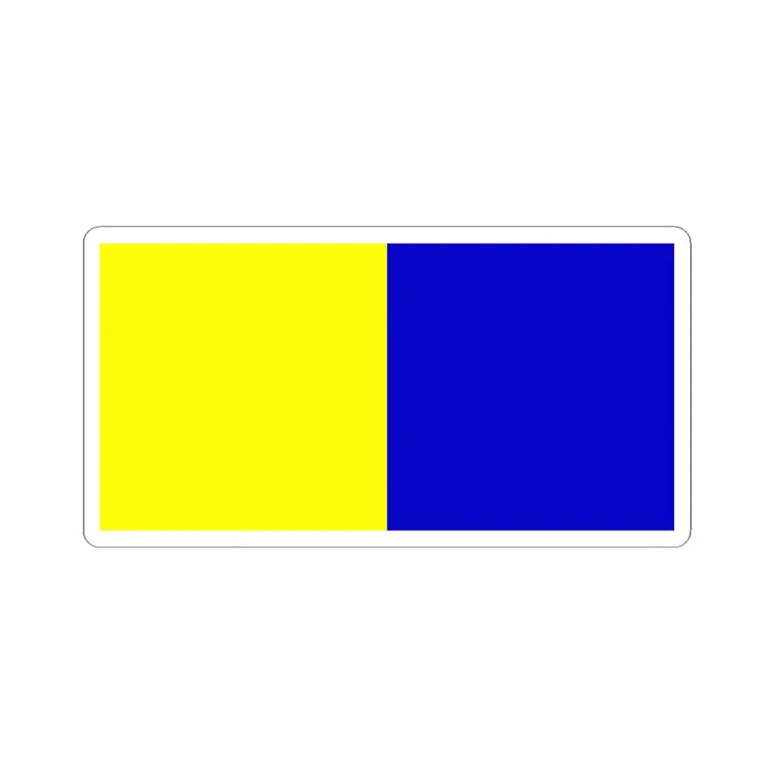 Flag of county Roscommon (Ireland) STICKER Vinyl Kiss-Cut Decal 6 Inch White - The Sticker Space