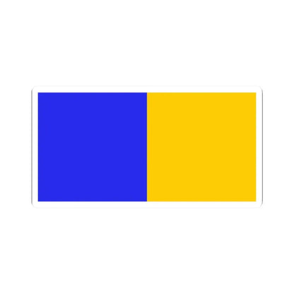 Flag of county Tipperary (Ireland) STICKER Vinyl Kiss-Cut Decal 2 Inch White - The Sticker Space